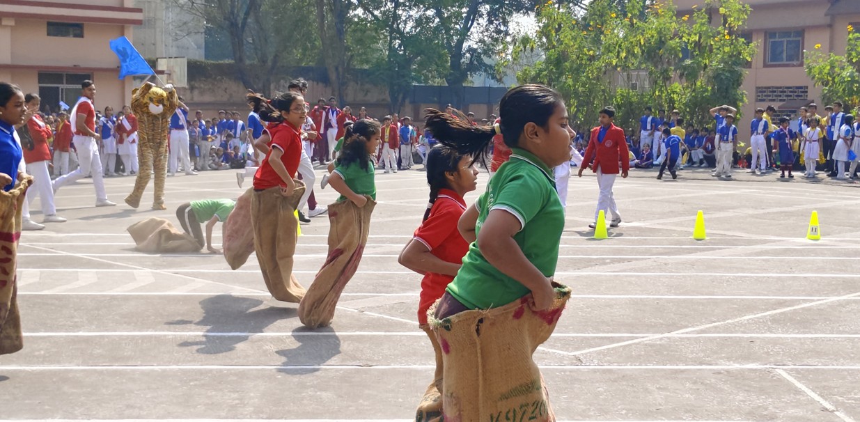 Students Playing